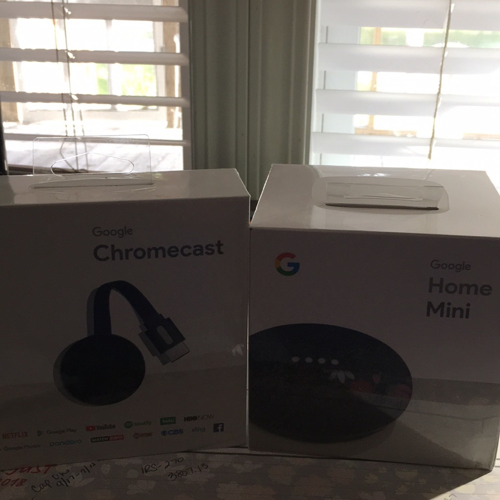 Google home mini with chrome cast